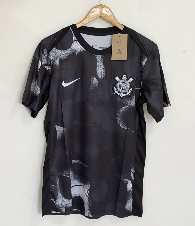Camisa Corinthians Pré-Jogo 2025