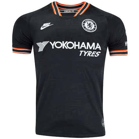 Camisa Retrô Chelsea Third III 2019 - Preta - Willian