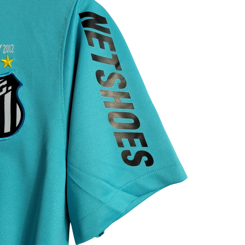 Camisa Retro Santos Neymar-JR 11 - 12/13 - Azul