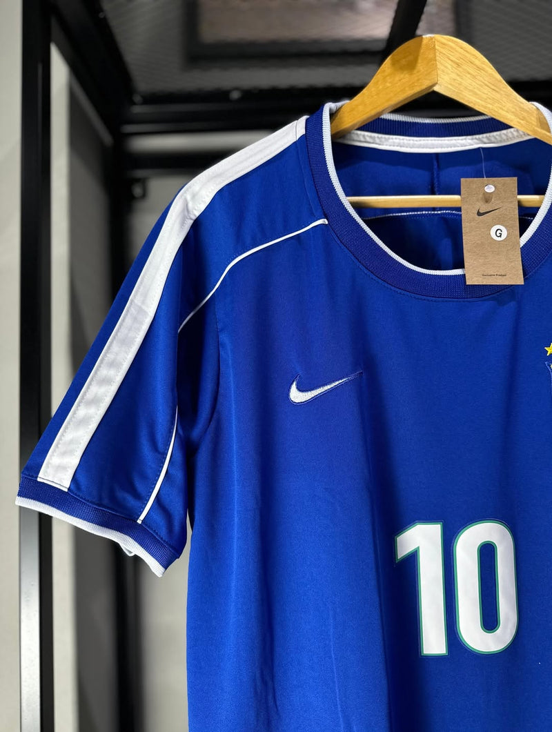 Camisa Retrô Brasil - Rivaldo - 2002