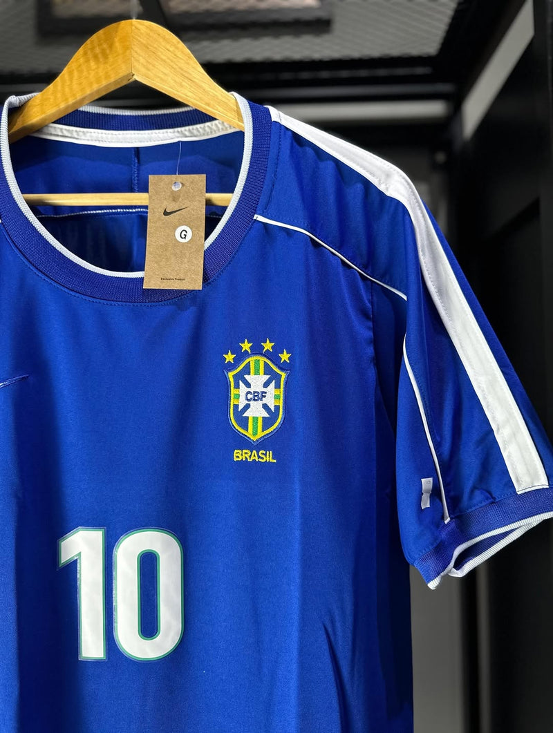 Camisa Retrô Brasil - Rivaldo - 2002
