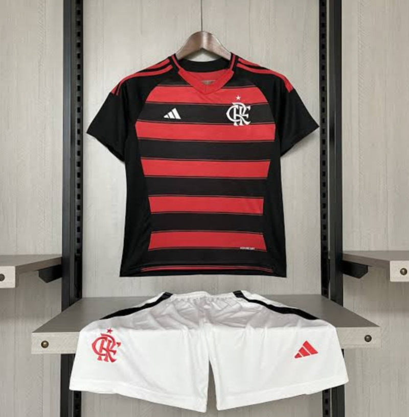 CR Flamengo 25/26 - Home
Conjunto Infantil