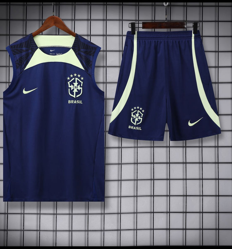 Conjunto Regata Seleção Brasileira - Azul