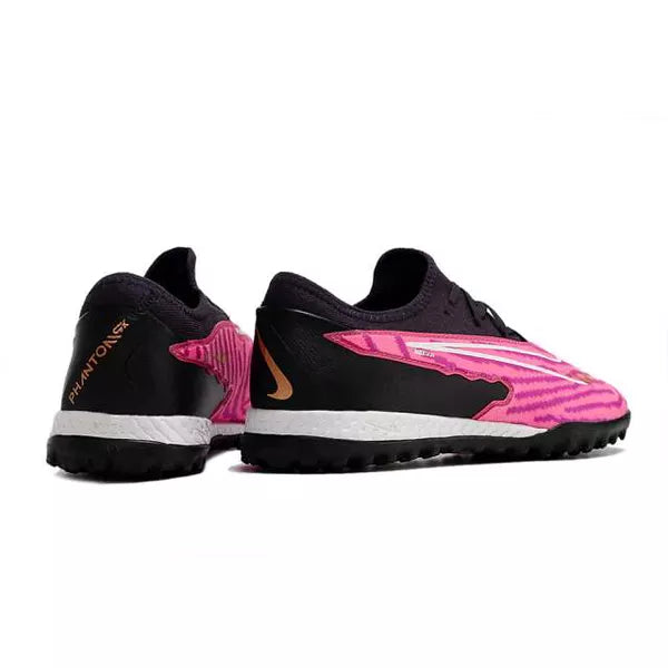 Chuteira Society Nike Phantom (TF) - Rosa/Preto
