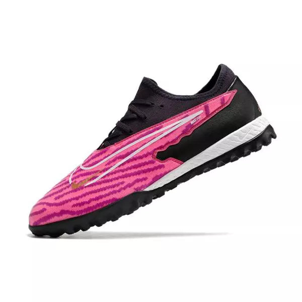 Chuteira Society Nike Phantom (TF) - Rosa/Preto