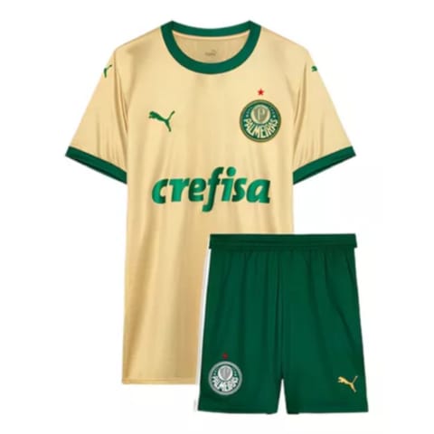 Conjunto Infantil Palmeiras Third Iii 2024/25