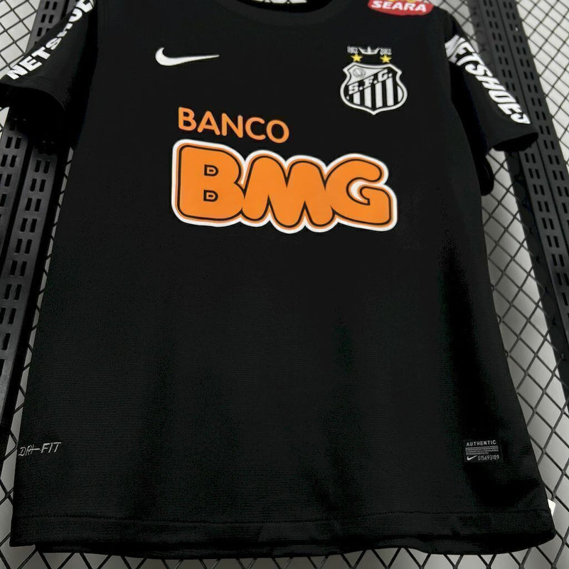 Camisa Santos Retrô Home I 11/12 Edição Especial - Preta - Torcedor Masculina