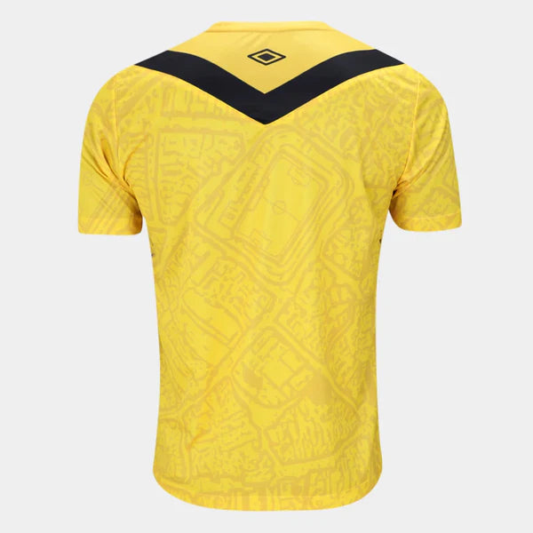 Camisa Santos Third III 24/25 - Amarela - Torcedor Masculina